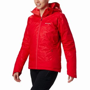 Columbia Chaqueta De Esquí Veloca Vixen™ Mujer Rojos (350EYLKMI)